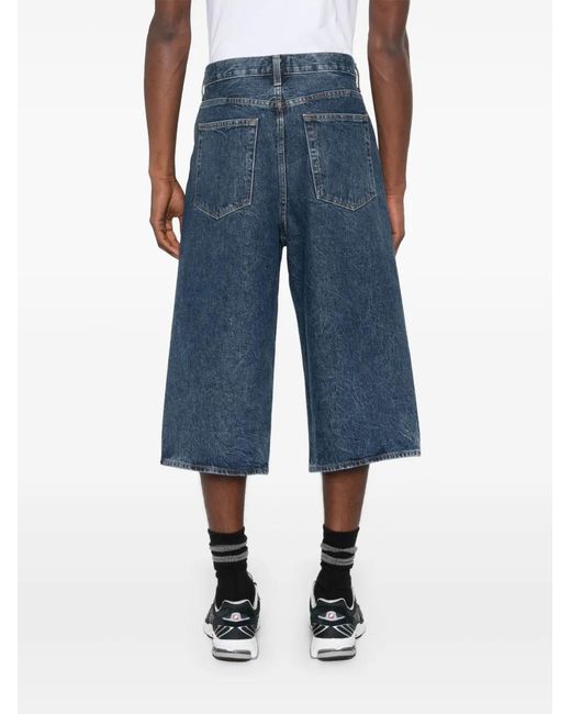 Agolde Blue Beesley Shorts for men