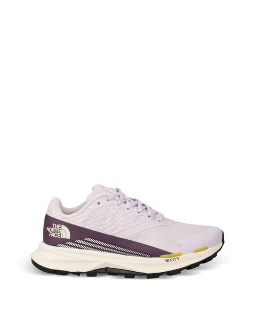 The North Face White Vectiv Panelled Sneakers