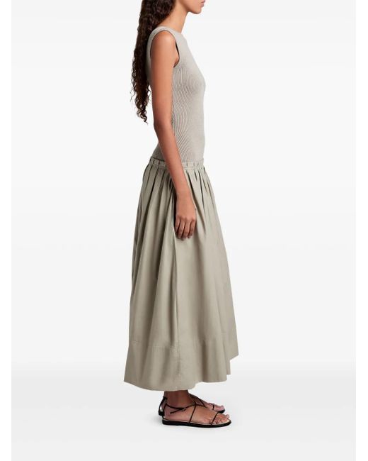 Proenza Schouler Natural Tori Maxi Dress