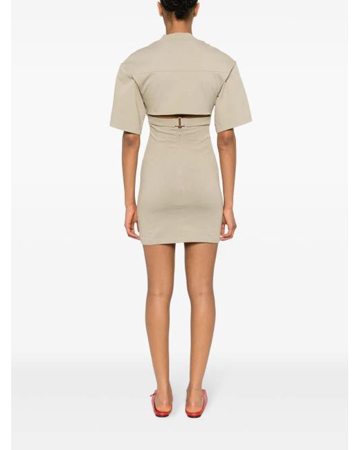 Jacquemus Natural La Robe T-Shirt Bahia Minidress