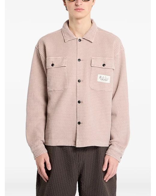 Brain Dead Pink Buttoned Shirt for men