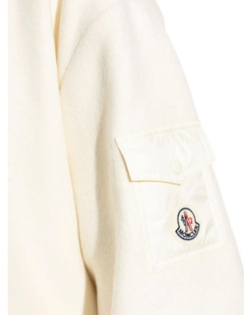 Moncler White Poczno Cape