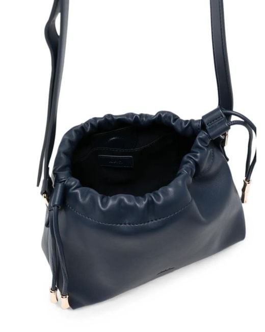 A.P.C. White Mini Ninon Shoulder Bag