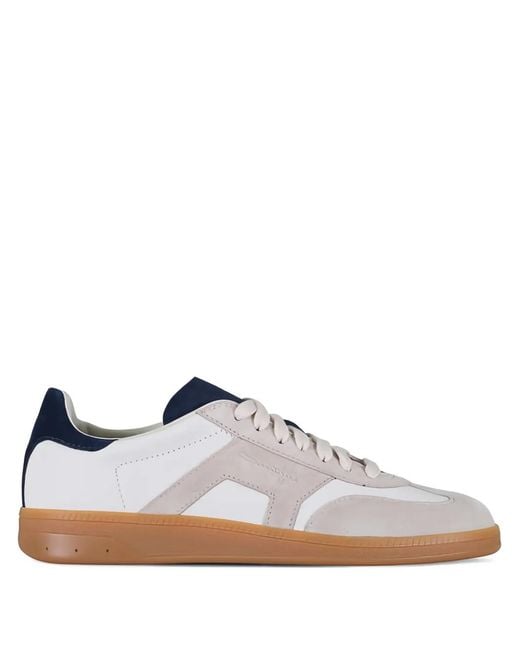 Baskets Olympic Santoni en coloris White