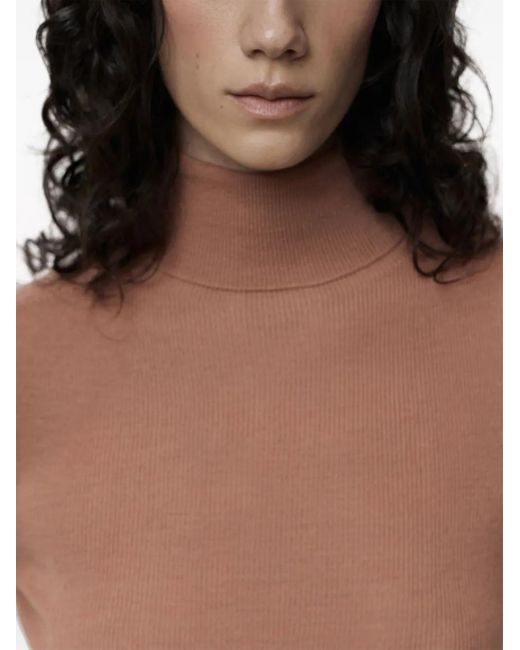 12 STOREEZ タートルネック セーター Brown