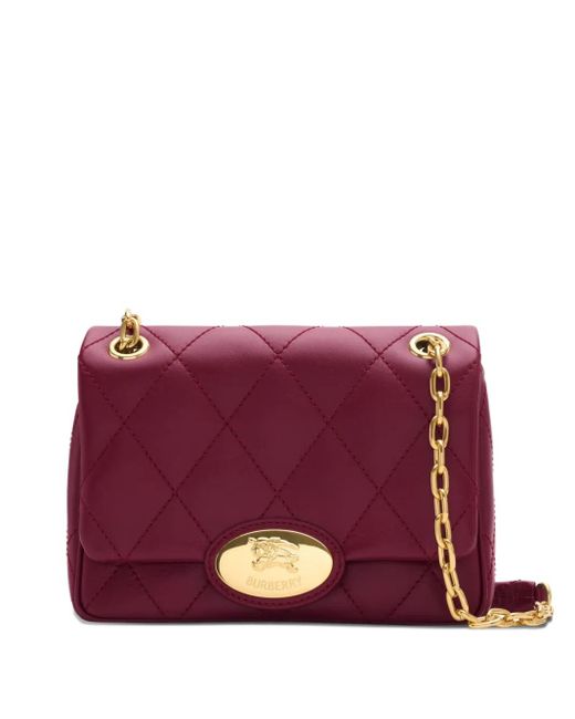Burberry Purple Small Strand cross body bag