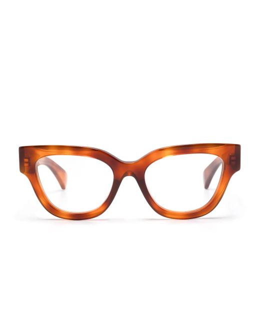 Gucci Brown Cat-Eye Glasses