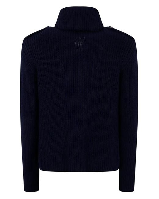 Ralph Lauren Blue Double-Breasted Jacket