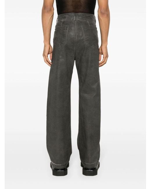 Rick Owens Gray Geth Full-length Jeans for men