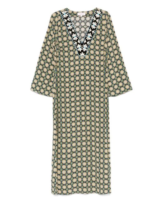 Robe-Tunique À Imprimé Graphique Muzungu Sisters en coloris Green