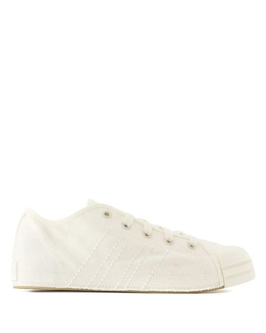 Y-3 White Nizza Sneakers