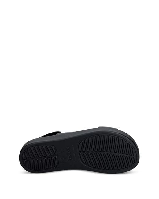 CROCSTM Black Brooklyn 4U Platform Sandals