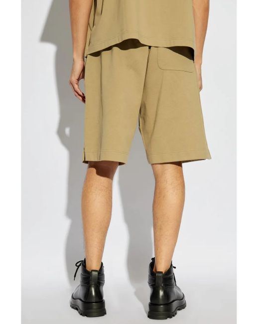 Vetements Natural Logo-Print Shorts for men