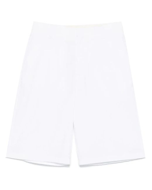 Moschino White Knee-Length Shorts for men