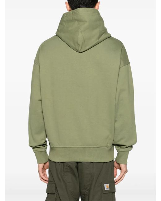 Polo Ralph Lauren Green Logo Print Drawstring Hoodie for men