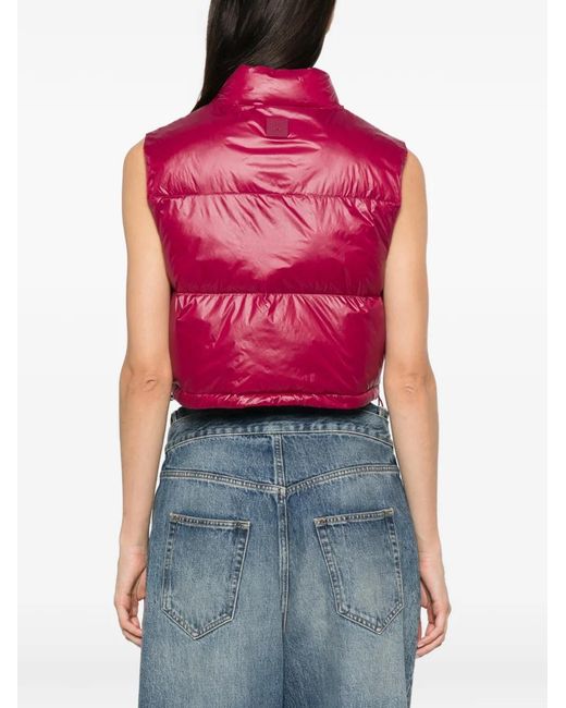 Patrizia Pepe Pink Reversible Padded Vest