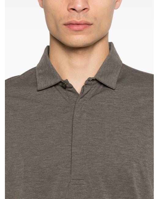 Rrd Poloshirt Mit Logo-Patch in Gray für Herren