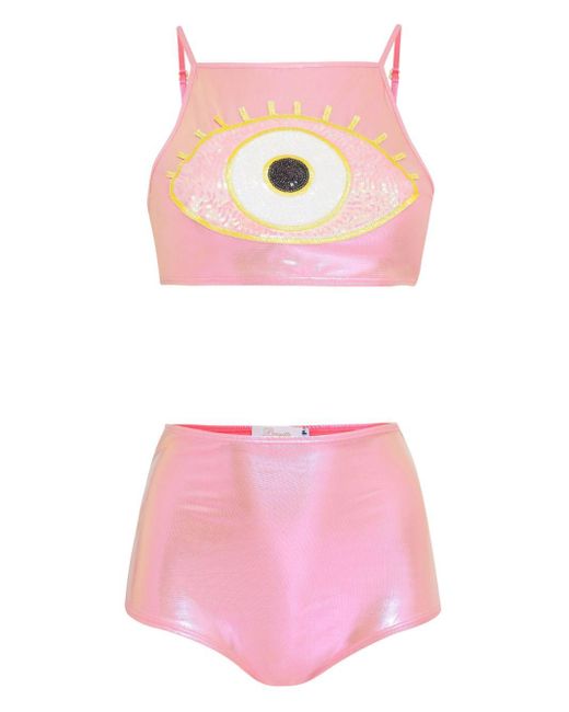 Bardot Bikini Yellow Paisley Print
