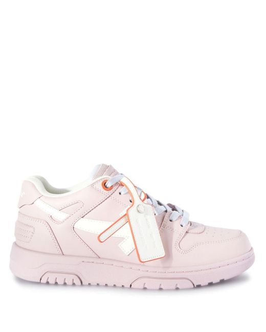 Off-White c/o Virgil Abloh Pink Out of Office Sneakers