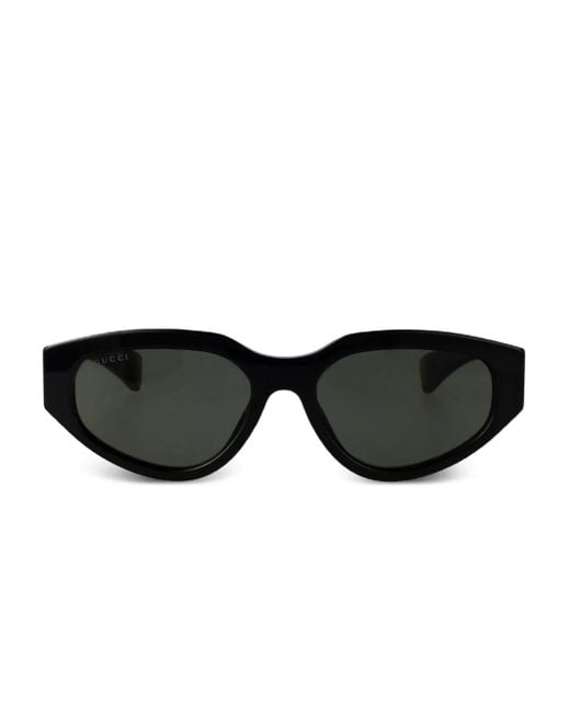 Gucci Black Cat-Eye Sunglasses