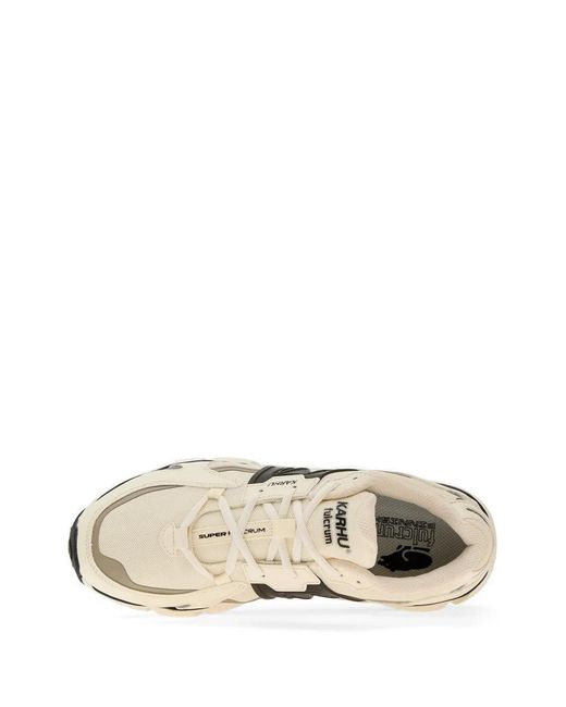 Karhu White Super Fulcrum Panelled Lace-Up Sneakers