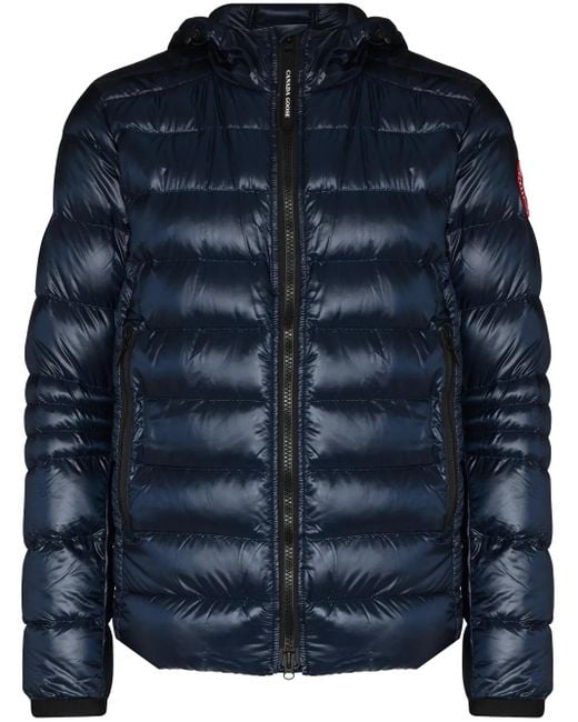 Canada Goose Blue Crofton Packable Hooded Jacket for men