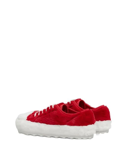 Marni レースアップ スニーカー Red