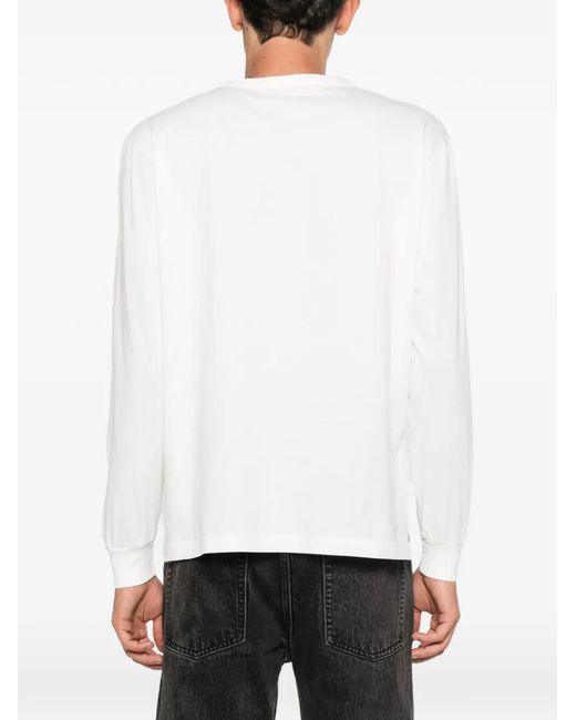 Our Legacy White Cruise Longsleeve for men
