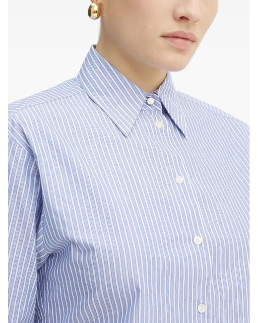 Boss Blue Striped Shirt
