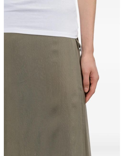 Paloma Wool Gray Pantalon Low Silk Archive