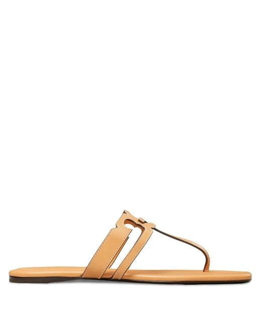 Tory Burch Brown Ines Sandals