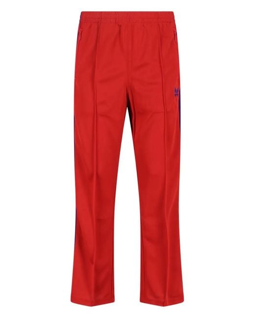 Pantalon De Jogging À Rayures Latérales Needles pour homme en coloris Red