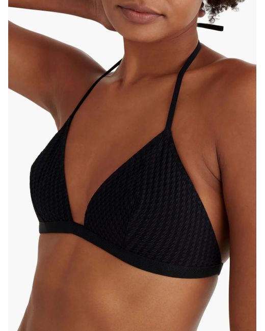 Eres Extra ビキニトップ Black