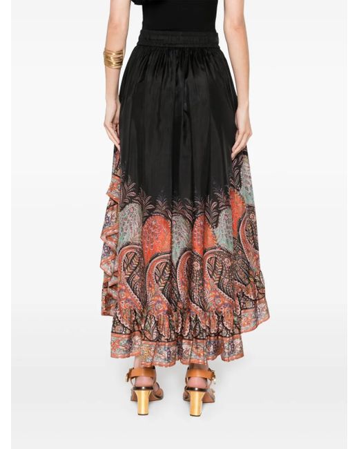 Zimmermann Rhiannon マキシスカート Black