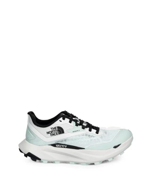 The North Face White Vectiv Infinite 3 Trail Running Shoes