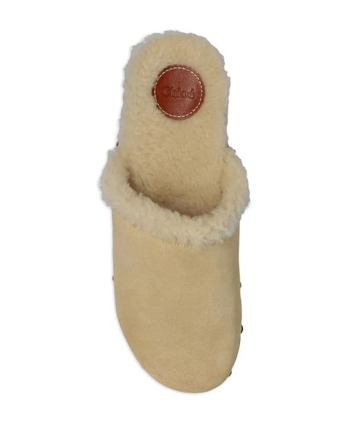 Chloé Brown Aurna Clogs