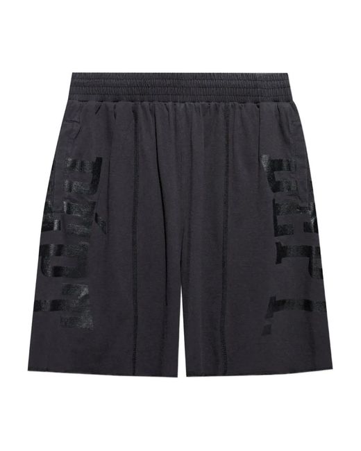 GALLERY DEPT. Gray Graphic-Print Shorts