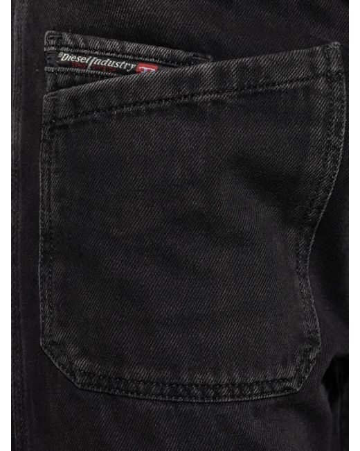 メンズ DIESEL D-moorix ストレートジーンズ Black