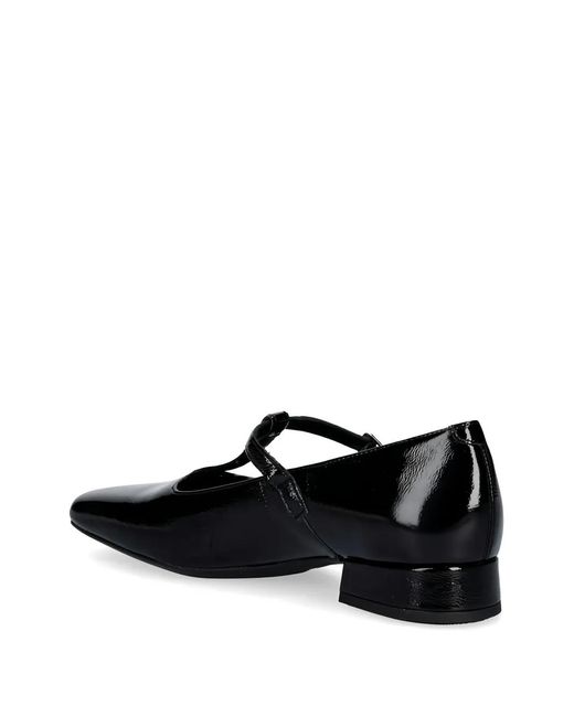 Vagabond Black Debbi T-Bar Shoes