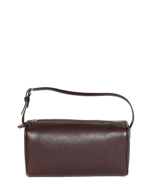 The Row Brown 90's Leather Shoulder Bag