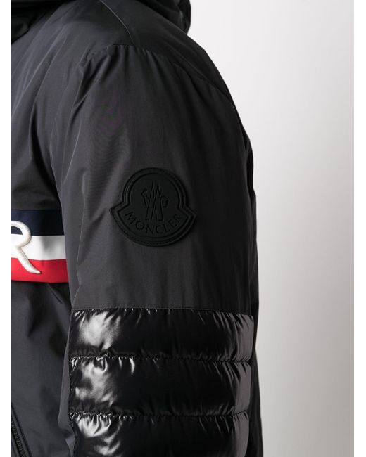 Moncler Synthetic Olargues Down-padded Jacket in Black for Men | Lyst