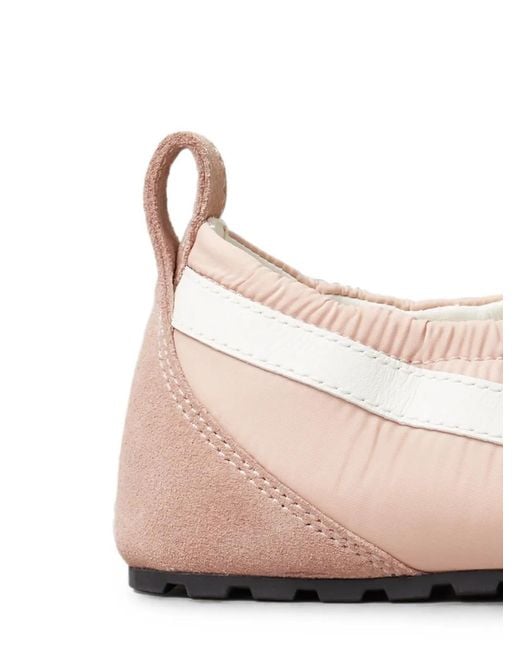 Tory Burch Pink Hank Ballerina Sneakers