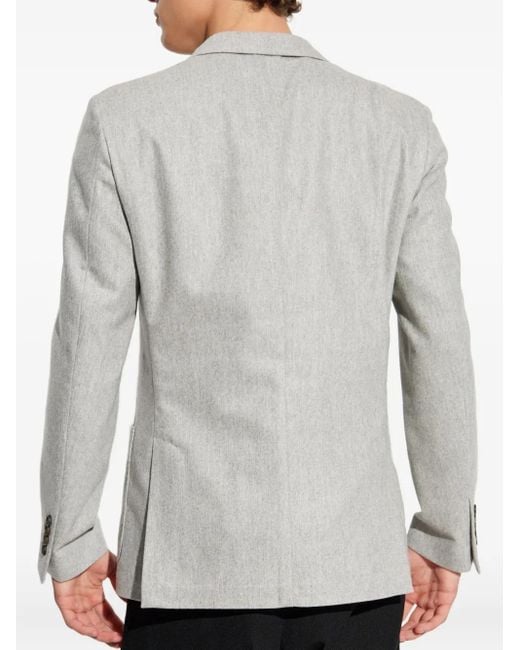 Chaqueta Con Botones Eleventy de hombre de color White