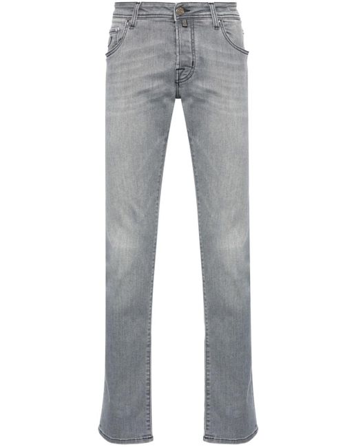 Jacob Cohen Nick Skinny-Jeans in Gray für Herren