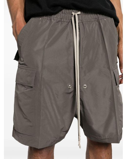 Rick Owens Cargobela Cargo-Shorts mit weitem Bein in Gray für Herren