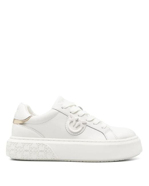 Pinko White Yoko 12 Sneakers