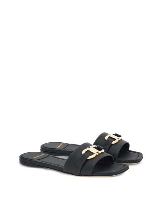 Ferragamo White Leah Shoes