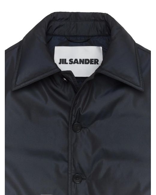 Jil Sander Blue Veste À Coupe Légère for men