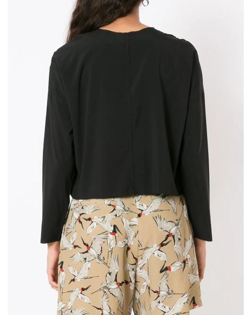 Osklen Black Long Sleeves Blouse