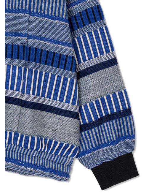 Studio Tomboy X Blue Patterned Sweatshirt